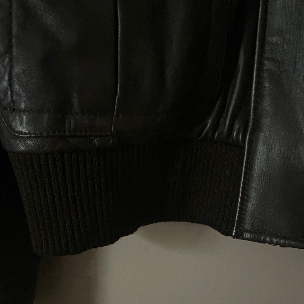 R&O By Reilly Olmes Dark Brown Leather Jacket View 4